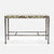 Made Goods Jovan Console Table in Silver Mop Shell