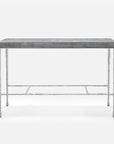 Made Goods Jovan Console Table in Faux Shagreen