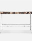 Made Goods Jovan Console Table in Mix Petrified Wood