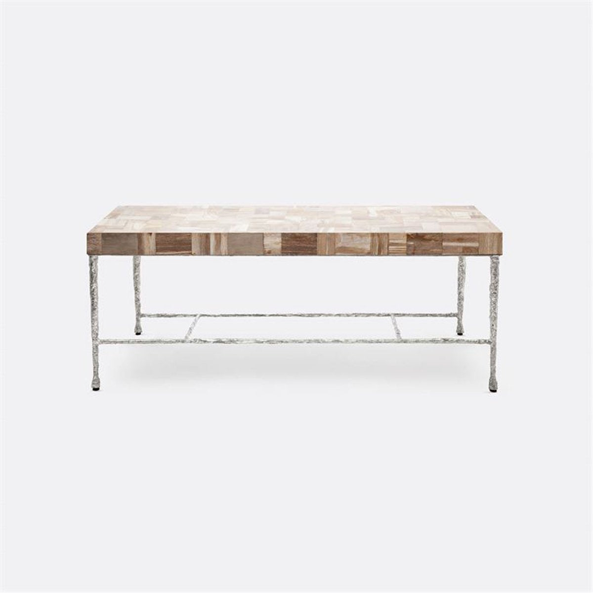 Made Goods Jovan Coffee Table in Mix Petrified Wood