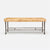 Made Goods Jovan Double Bench in Ettrick Cotton Jute