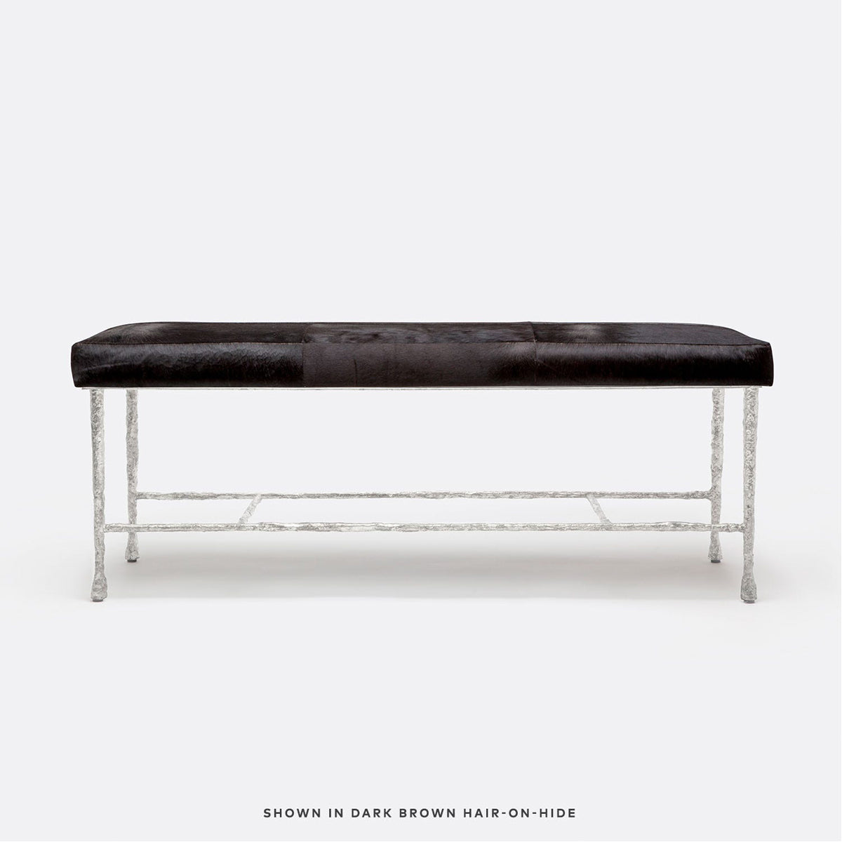 Made Goods Jovan Double Bench in Arno Fabric