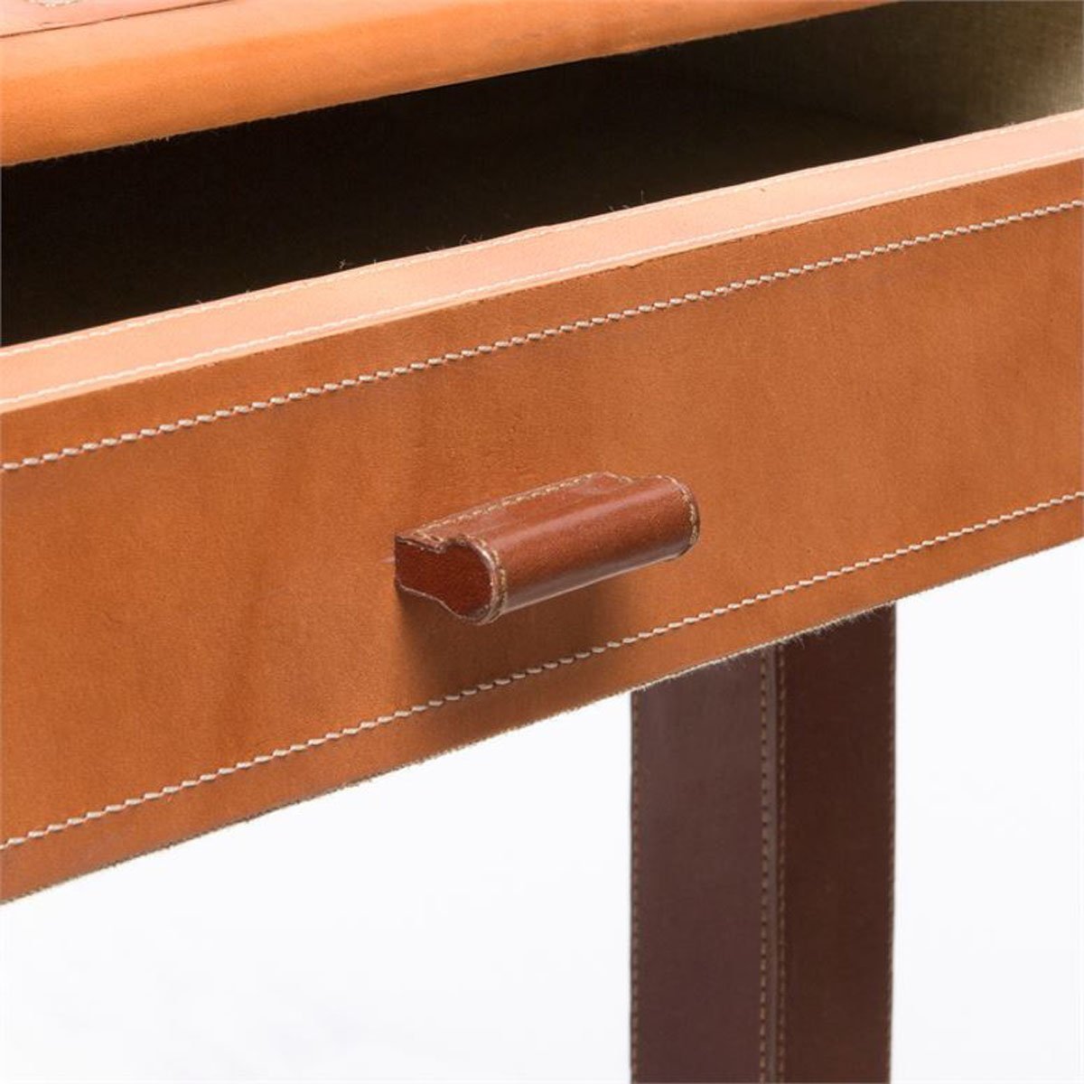 Made Goods Kalman Full-Grain Leather Desk