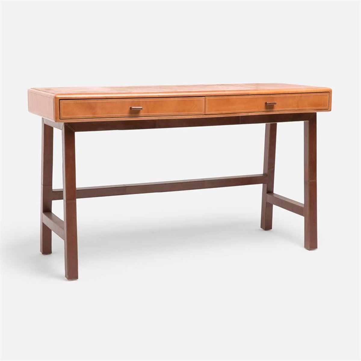 Made Goods Kalman Full-Grain Leather Desk