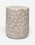 Made Goods Kemma Dimpled Concrete Outdoor Stool