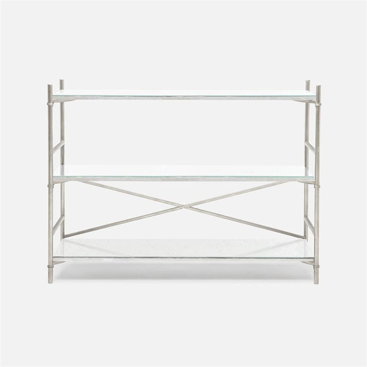 Made Goods Kenneth Mirror 3-Shelf Bookcase