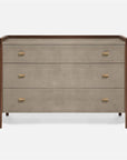 Made Goods Kennedy 48-Inch Vintage Faux Shagreen Dresser