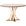 Made Goods Leighton Round Metal Dining Table in White Cerused Oak