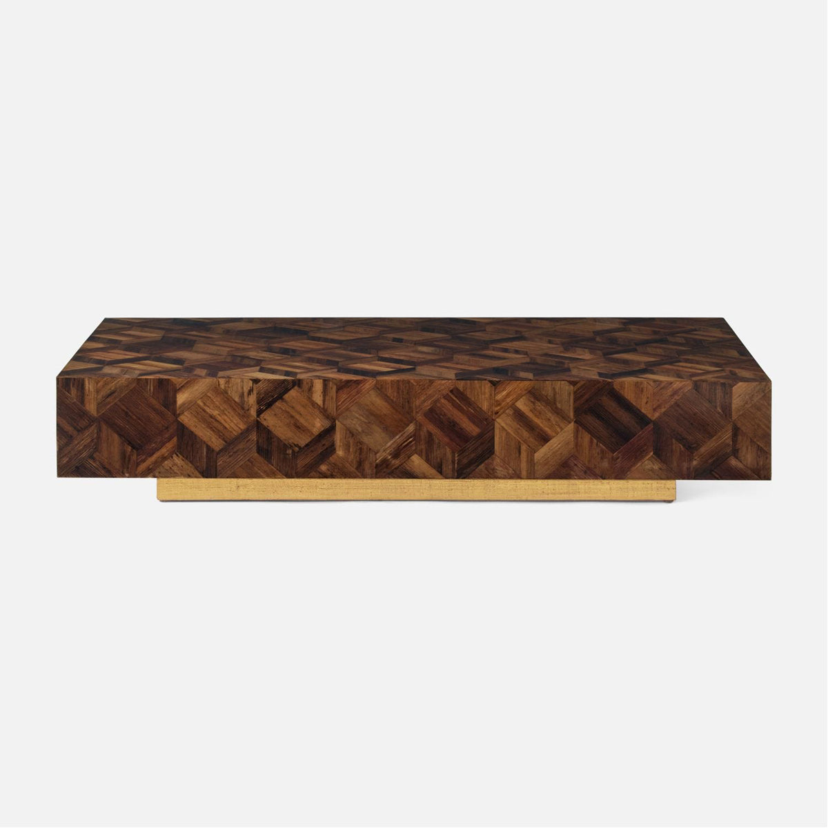 Made Goods Lesandro Banana Bark Raffia Coffee Table