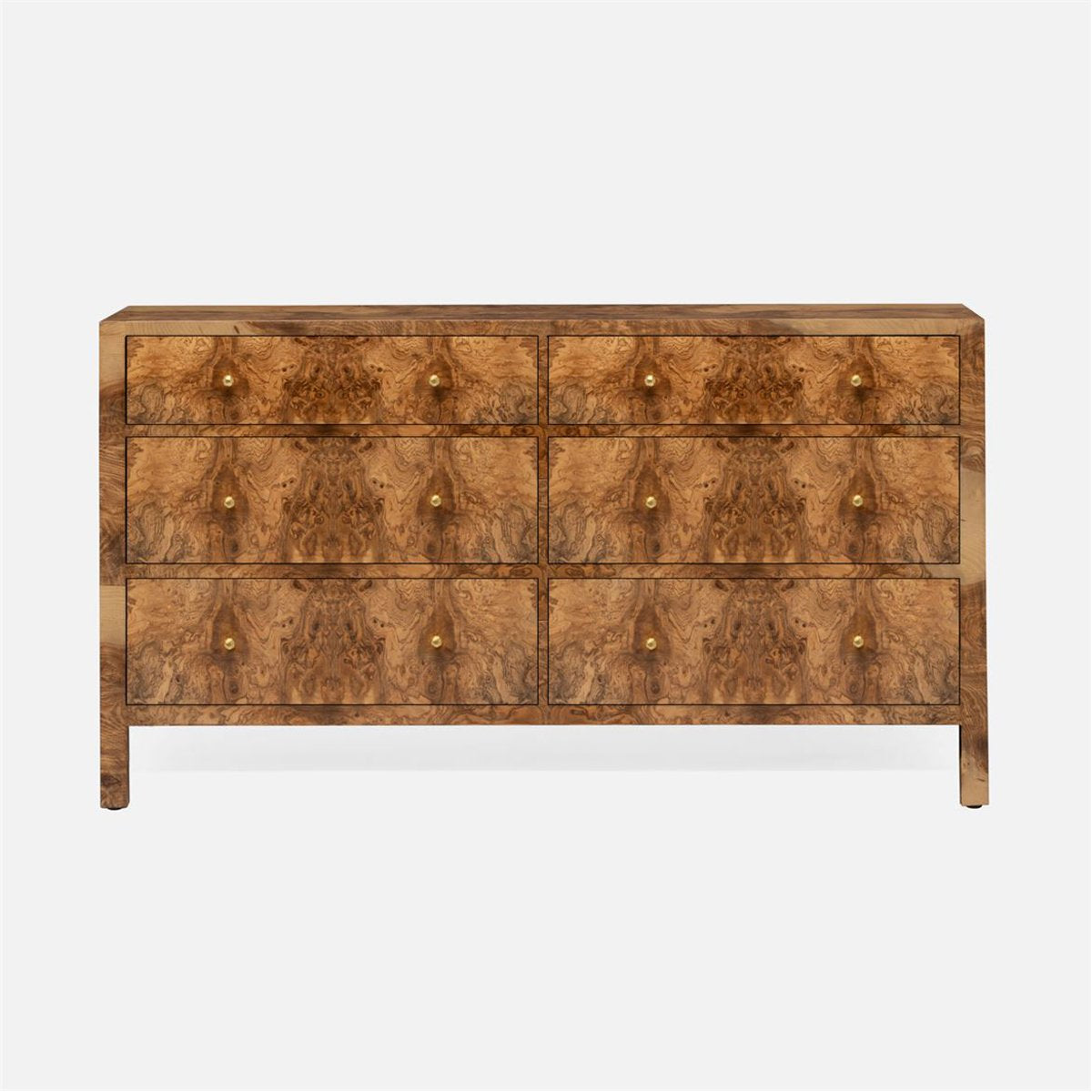 Made Goods Lindsey 60-Inch Burl Veneer Dresser