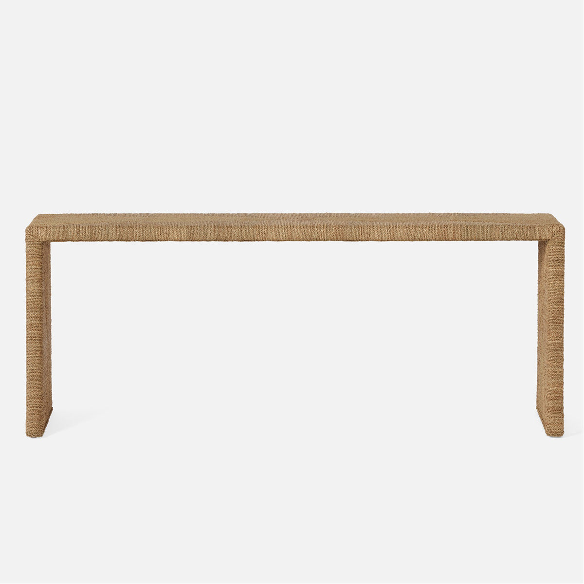 Made Goods Maggie Twisted Seagrass Console Table