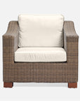 Made Goods Marina Outdoor Lounge Chair with Cushions in Alsek Fabric