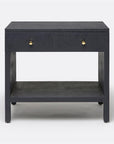 Made Goods Maris Faux Belgian Linen Double Nightstand