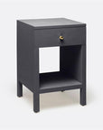 Made Goods Maris Faux Belgian Linen Single Nightstand