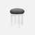 Made Goods Marston Upholstered Round Single Bench in Alsek Fabric