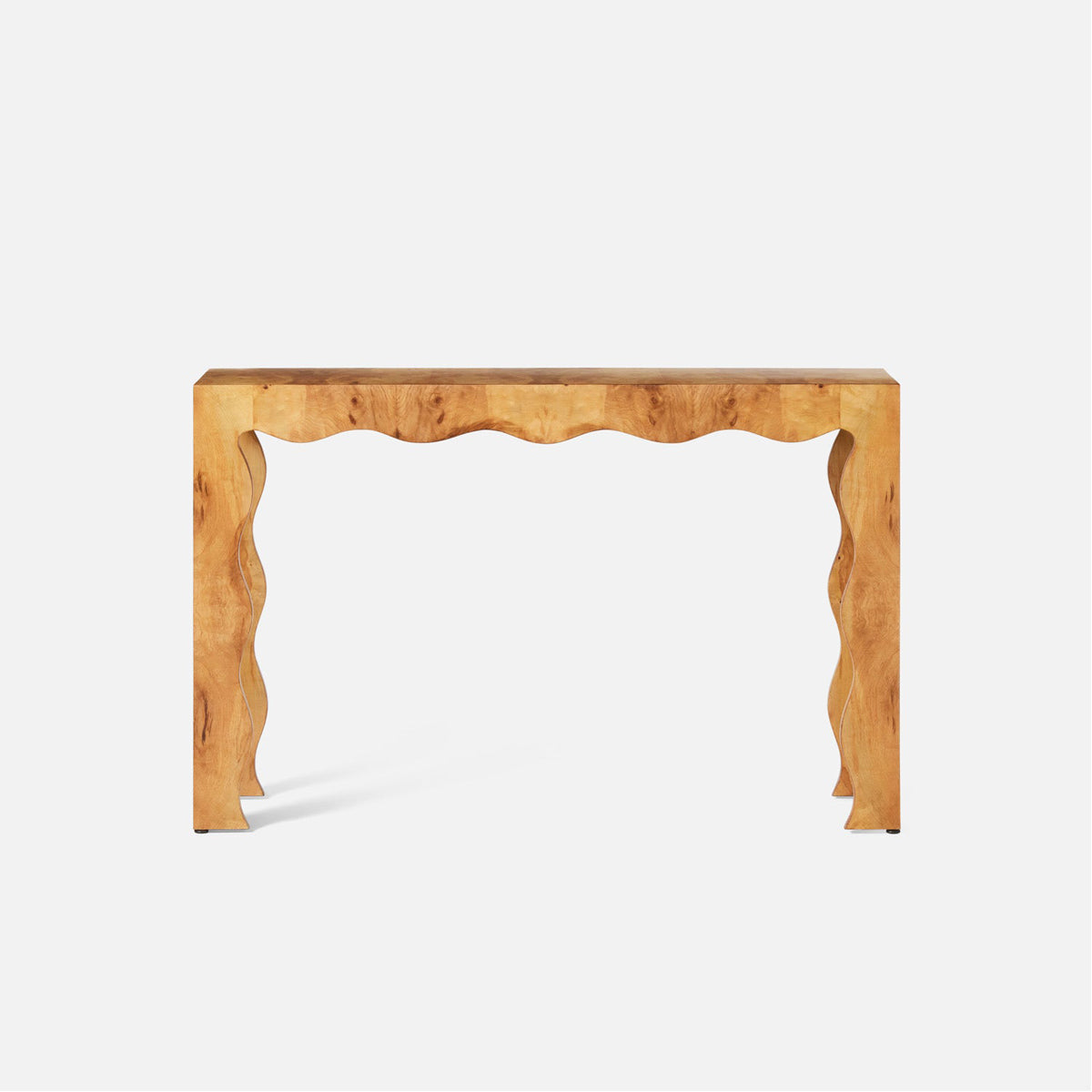 Made Goods Maurice Wavy Parson 48-Inch Console Table