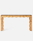 Made Goods Maurice Wavy Parson Style Console Table