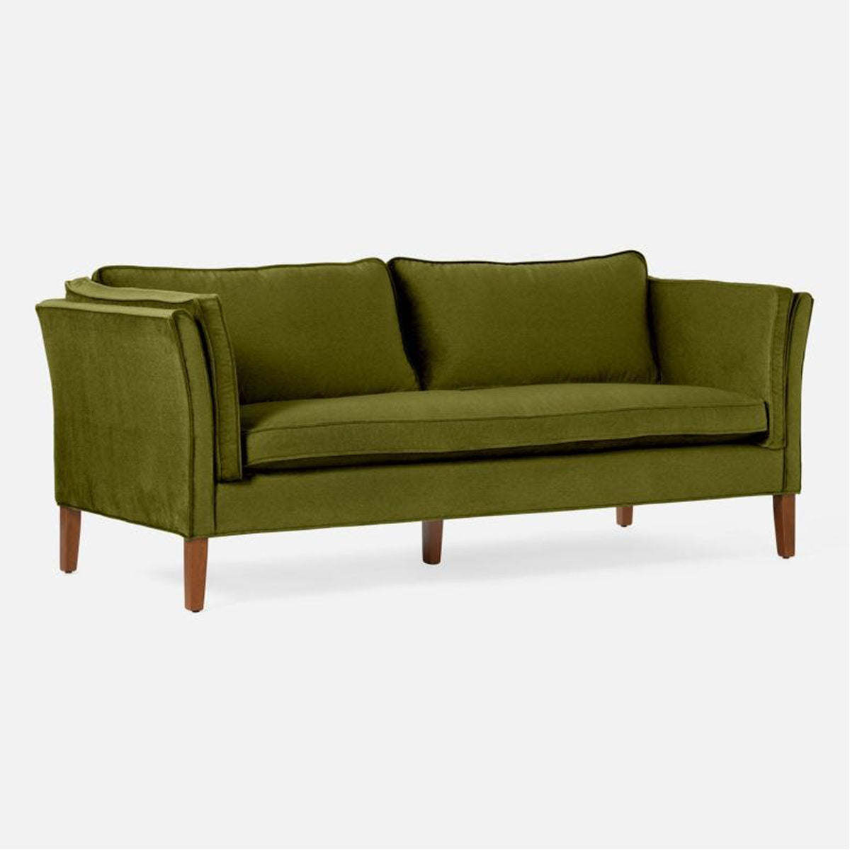 Made Goods Millicent Tuxedo Sofa in Liard Cotton Velvet