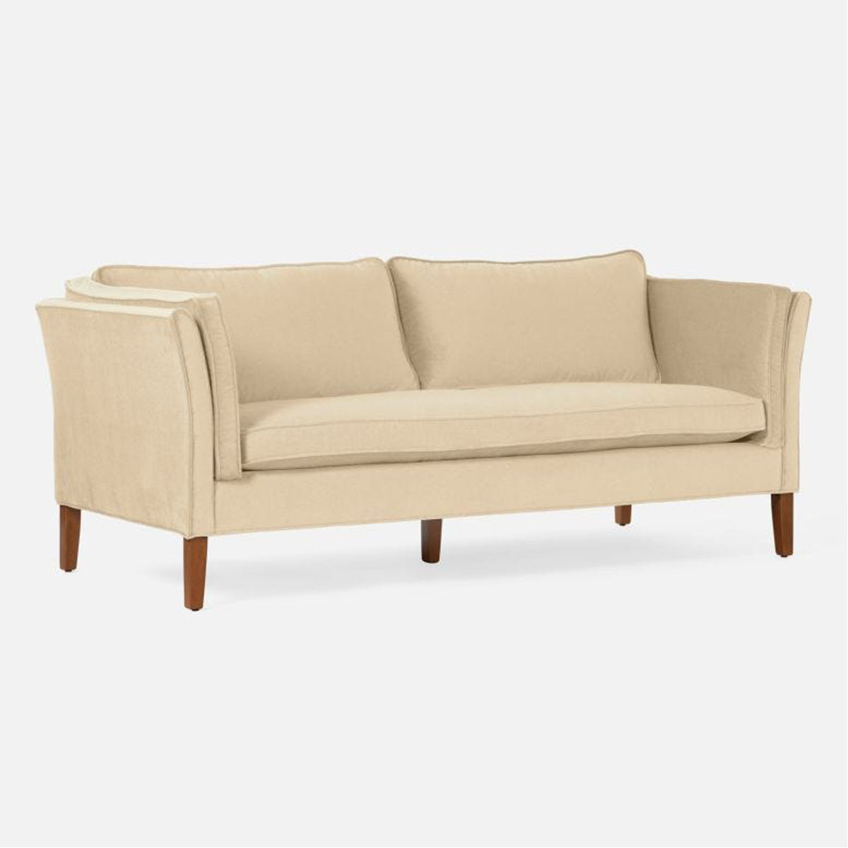 Made Goods Millicent Tuxedo Sofa in Liard Cotton Velvet