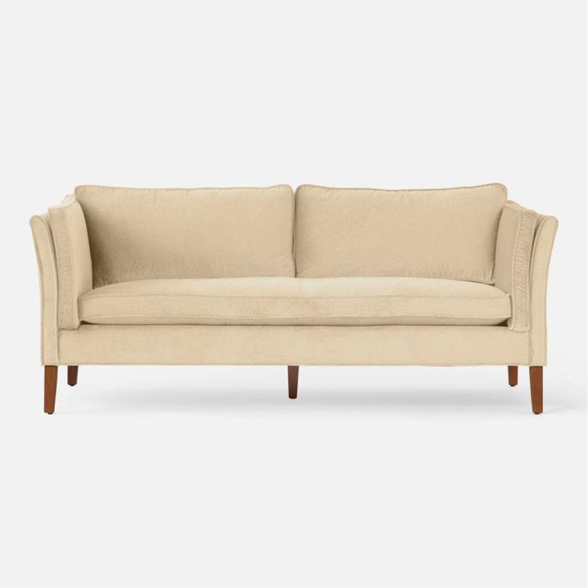 Made Goods Millicent Tuxedo Sofa in Liard Cotton Velvet