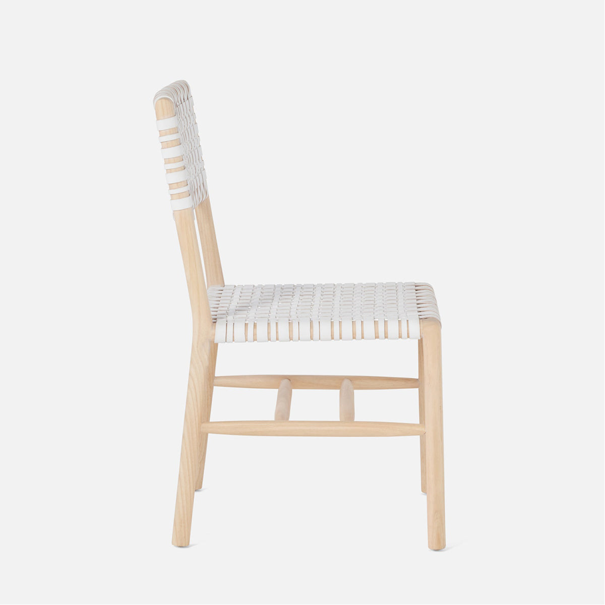 Made Goods Murray Dining Chair in Natural Mindi Wood