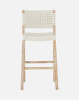 Made Goods Neal Modern Lattice Weave Outdoor Bar Stool