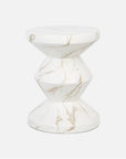 Made Goods Noah Faux Marble Stool