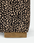 Made Goods Ondrea Animal-Print Stool