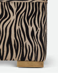 Made Goods Ondrea Animal-Print Stool