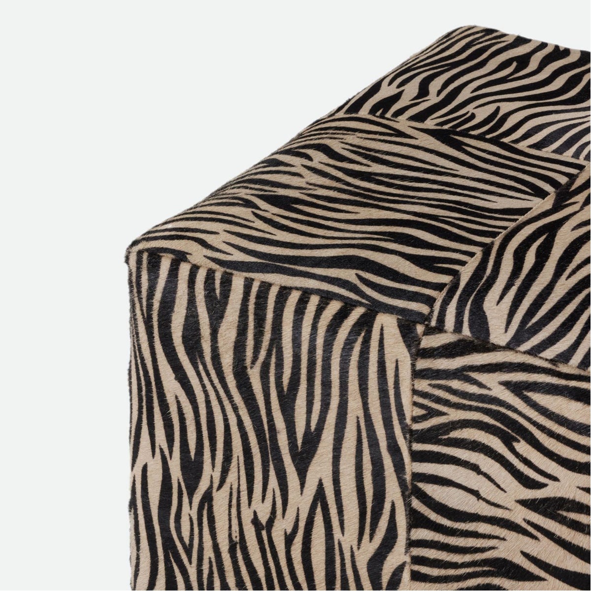 Made Goods Ondrea Animal-Print Stool