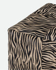 Made Goods Ondrea Animal-Print Stool