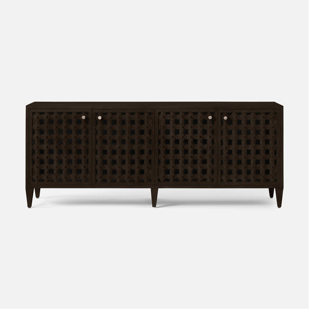 Made Goods Orson 80-Inch Wood Lattice Buffet