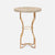 Made Goods Osten Classic Metal Side Table in Stone