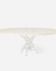 Made Goods Oswell Dining Table in Stone