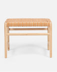 Made Goods Percy Full-Grain Leather Single Bench