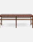 Made Goods Percy Full-Grain Leather Double Bench