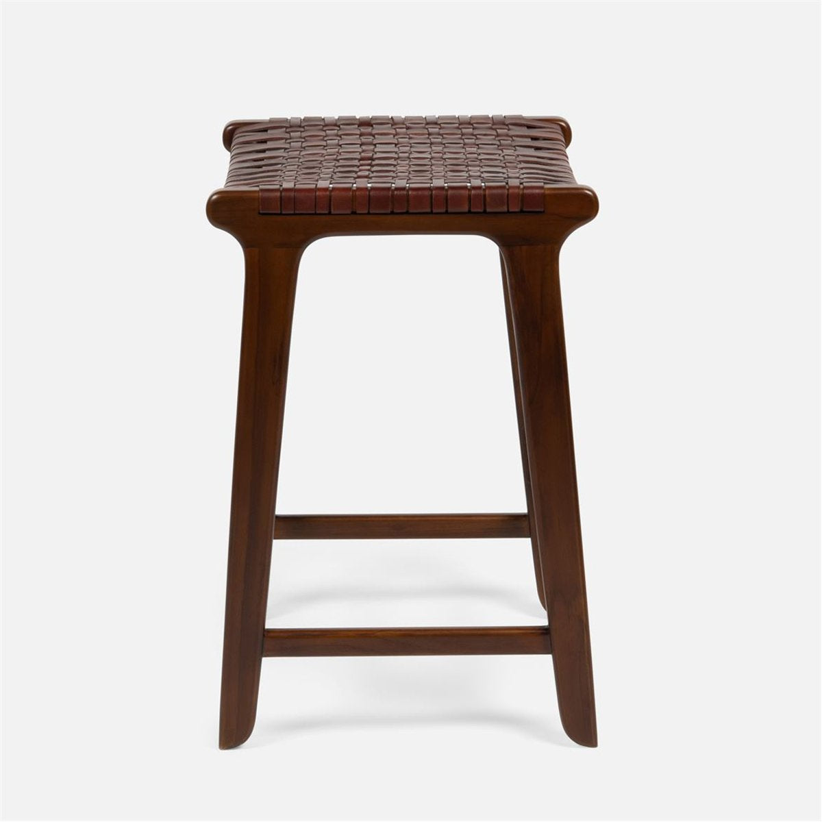 Made Goods Percy Full-Grain Leather Counter Stool