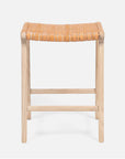 Made Goods Percy Full-Grain Leather Counter Stool