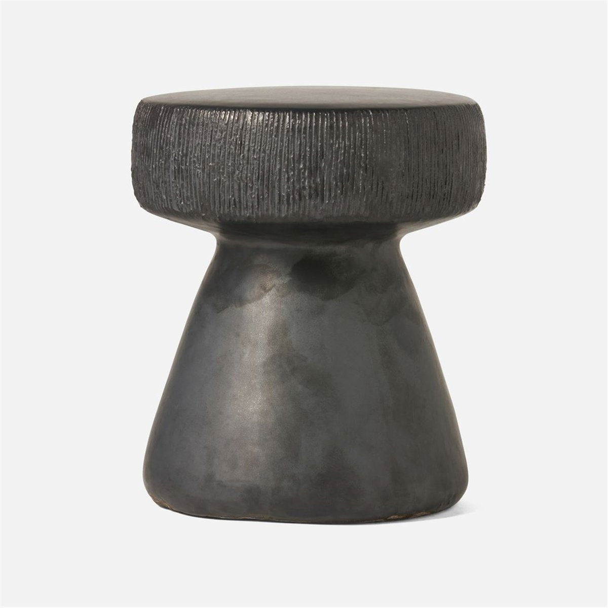 Made Goods Qianru Mushroom Stoneware Outdoor Stool