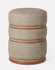 Made Goods Quinn Stool in Woven Raffia