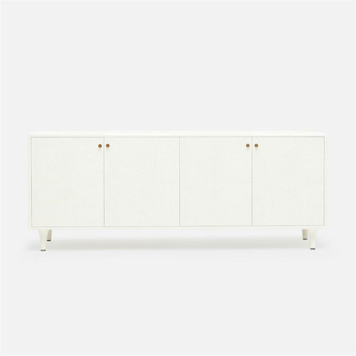 Made Goods Ramon Faux Raffia 4-Door Buffet