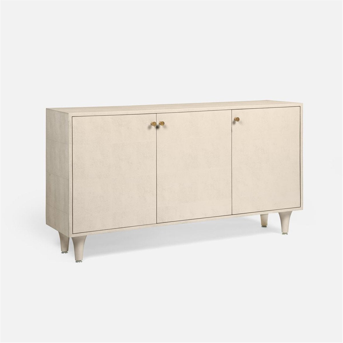 Made Goods Ramon Faux Shagreen 3-Door Buffet