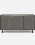 Made Goods Ramon Faux Raffia 3-Door Buffet