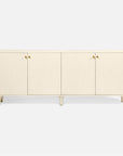 Made Goods Ramon 4-Door Buffet in Faux Shagreen