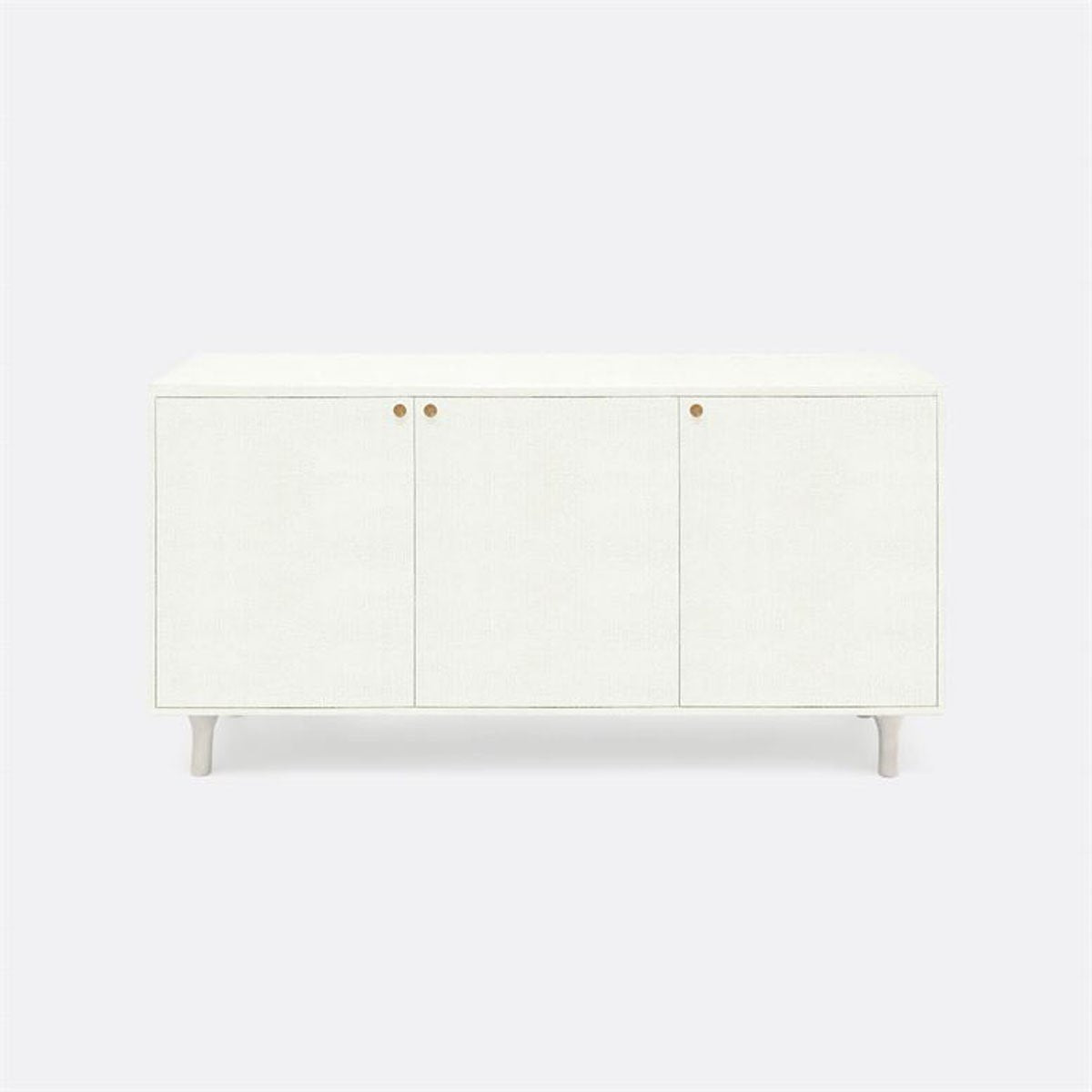 Made Goods Ramon Faux Raffia 3-Door Buffet