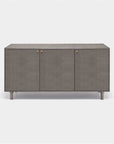 Made Goods Ramon Faux Raffia 3-Door Buffet