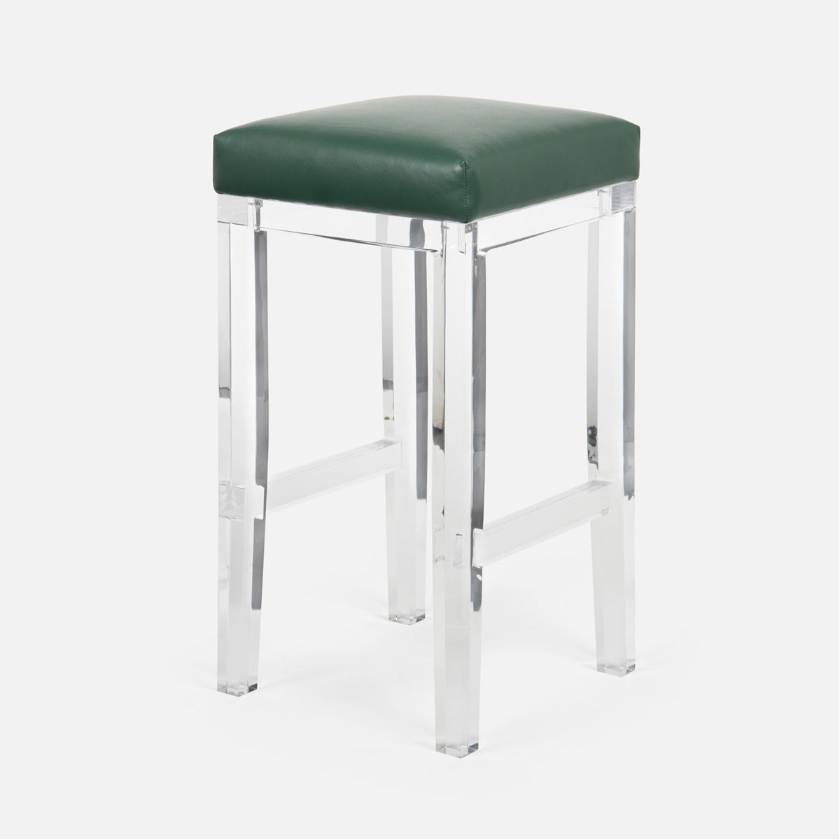 Made Goods Ramsey Bar Stool in Clear Acrylic