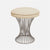 Made Goods Roderic Round Stool in Bassac Shagreen Leather