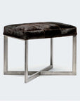 Made Goods Roger Cowhide Single Bench in Hair-On-Hide