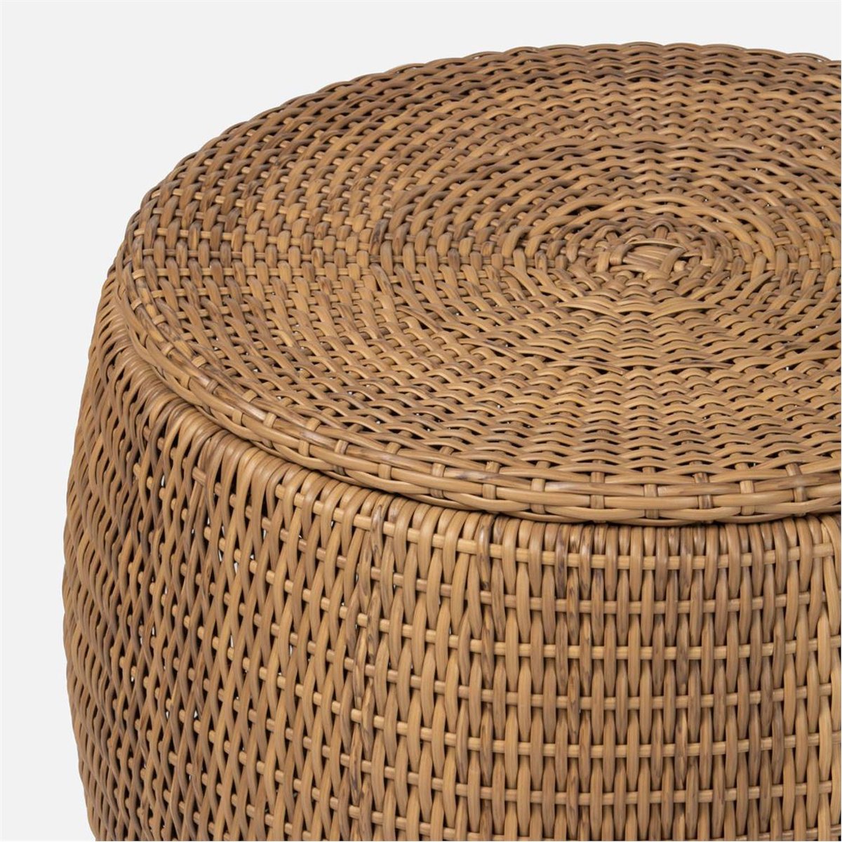 Made Goods Romero Faux Rattan Outdoor Coffee Table